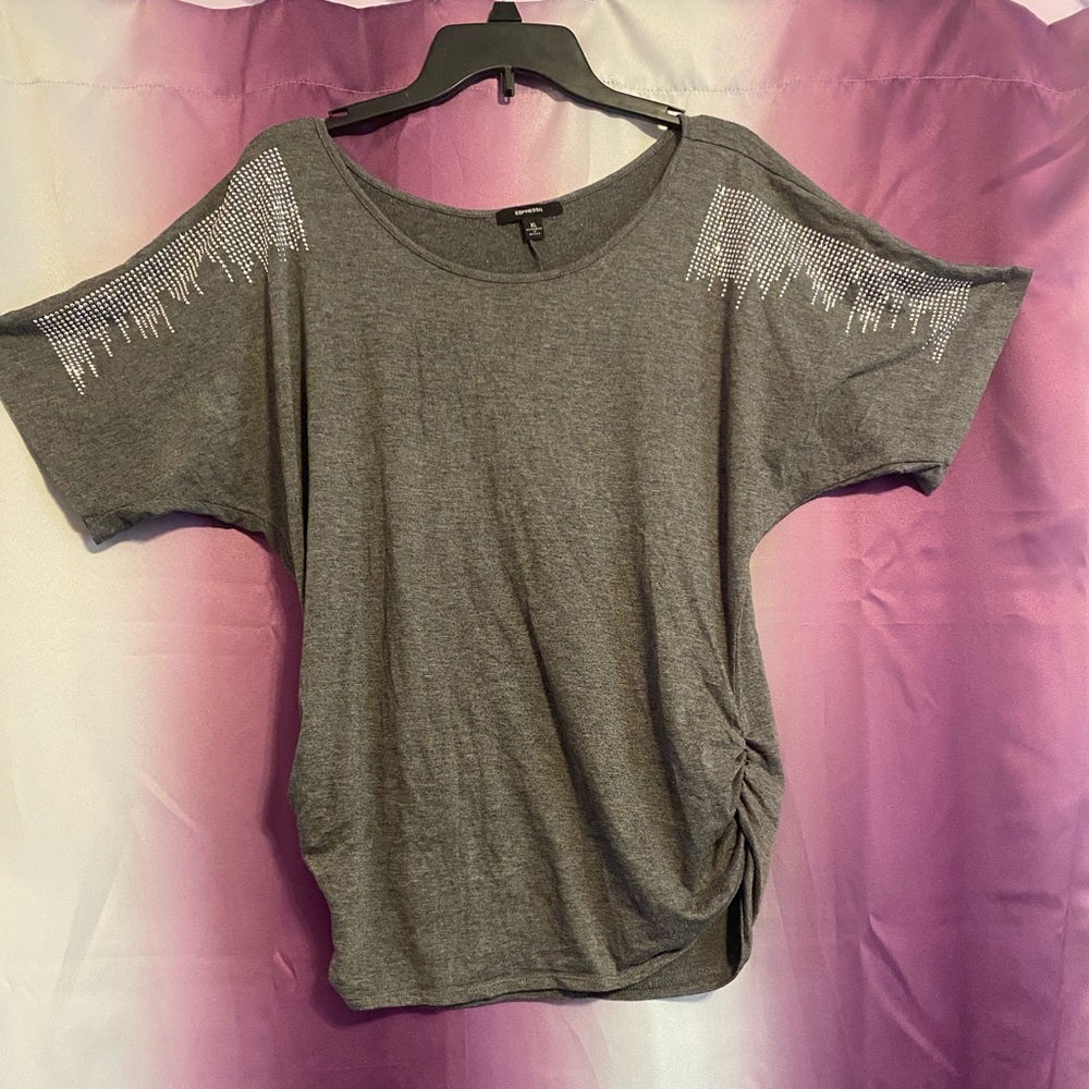 Fun Grey Top!